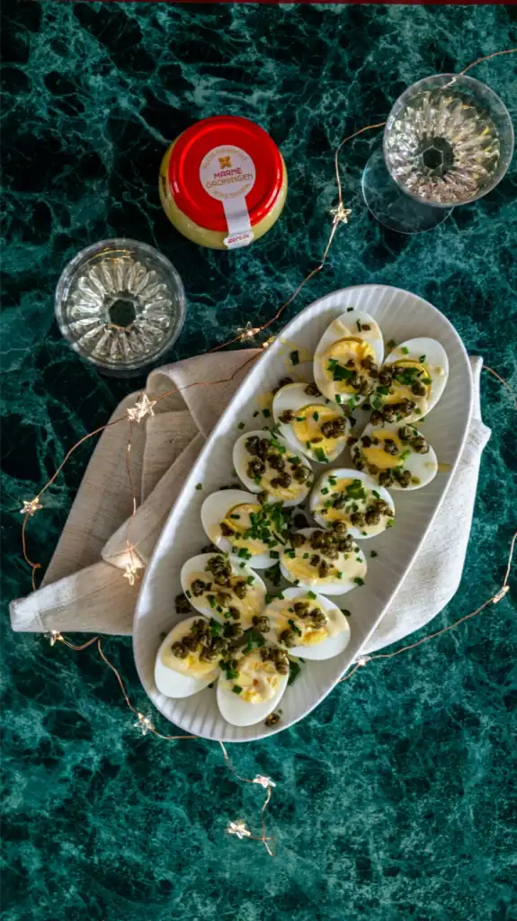 Oeufs mosterdmayonaise